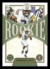 2022 Panini Legacy #166 Tyrion Davis-Price RC Rookie San Francisco 49ers