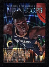 2019-20 NBA Hoops Premium Stock Rookie Special Flash Prizm Zion Williamson 0ls