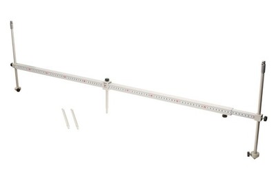 Power-TEC Trammel Gauge Messlehre 1000mm-1860mm Mit Zentrierhülsen 92720