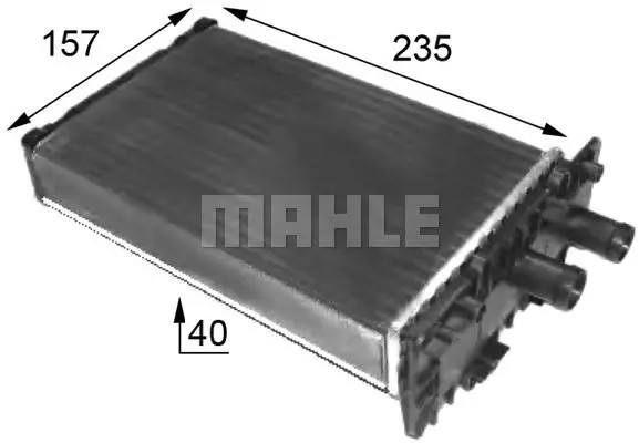 MAHLE AH 48 000S Radiatore Riscaldamento - Immagine 2