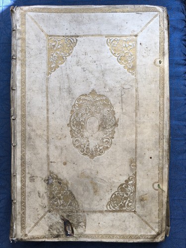 Buch Antik Ganzpergament Landeskunde 1794 Adelsprovenienz