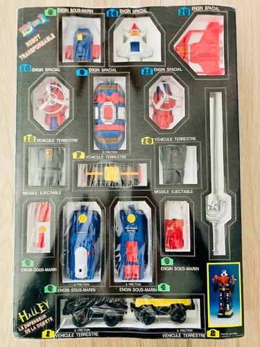 Véhicules HALLEY Défenseur de La Comète Robot Bootleg
