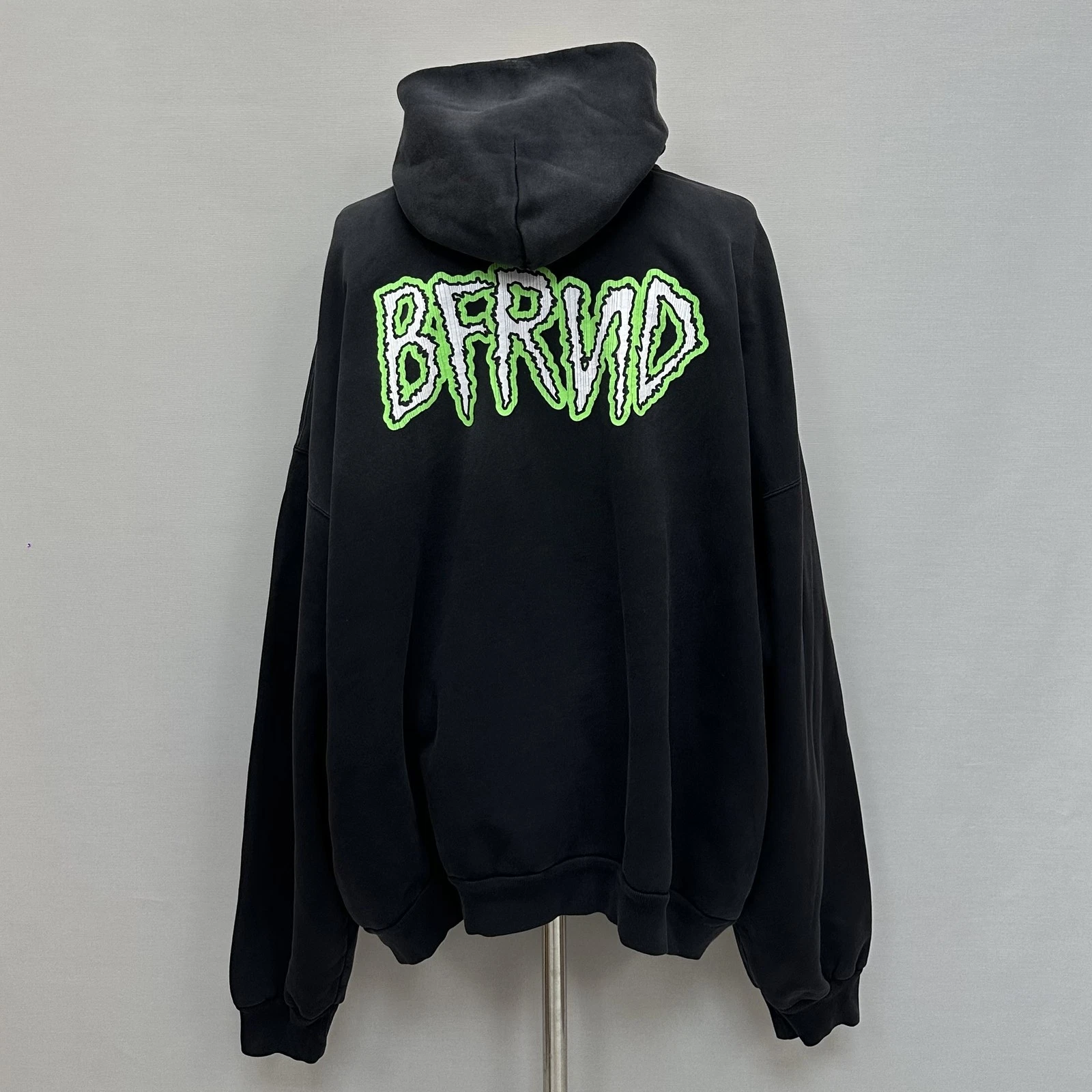 Felpa con cappuccio Balenciaga BFRND 115 140864189