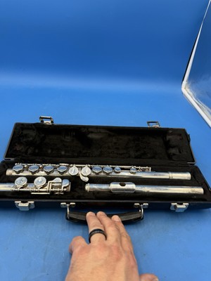 Selmer FL302 USA Silver Plated Flute w/ Case Great Condition