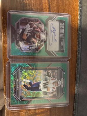 Mac Jones Green Scope Set 2022 Prizm
