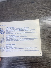 Gauntlet 2 1990 NES Nintendo Entertainment System Game + Dustcover+ Manual.