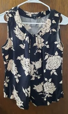 Talbots, Size 10 Petite, Sleeveless Blouse