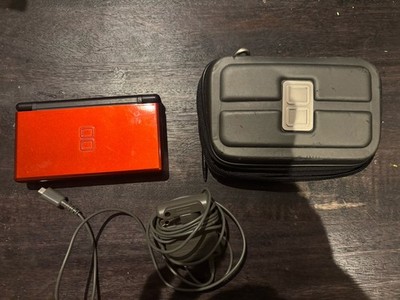 Nintendo DS Lite Crimson Handheld System - Red/Black Parts ONLY
