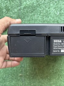 Sega Saturn Console Black  With Controller Untested No Cords