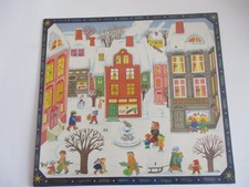 Alter DDR Adventskalender von 2087/ Planet Verlag Berlin. Gezeichnet  " rita "