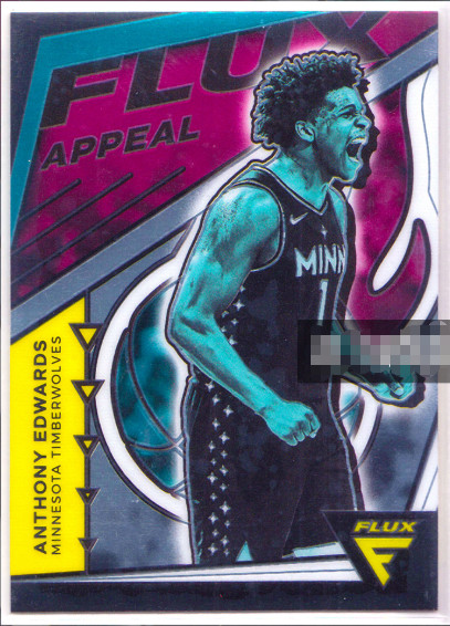 Anthony Edwards 2020-21 Panini Flux Appeal RC Timberwolves