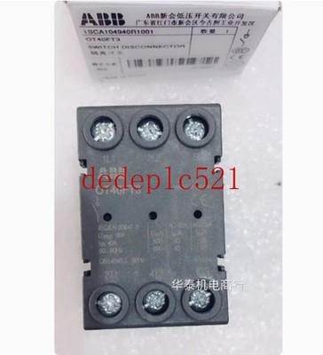 1 PCS NEW IN BOX   Isolation Switch OT40FT3 *tn