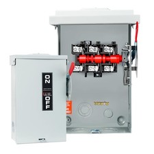 3P 60Amp 240V 3 Wire Heavy Duty Safety Switches  Ac Disconnect Switches Box  Quick