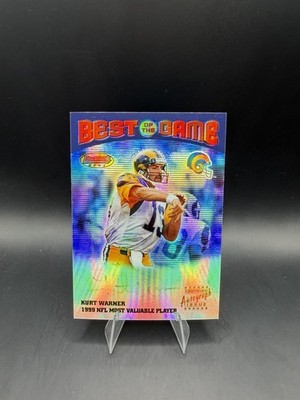 2000 Bowman's Best Kurt Warner Best of the Game #BG2 Auto St. Louis Rams