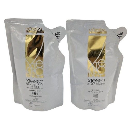 LOreal Xtenso Oleoshape EXTRA Resistant Cream BLACK 125ml + Neutralizing 125ml - Picture 1 of 6