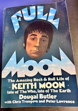 Keith Moon The Who Book FULL MOON  1981