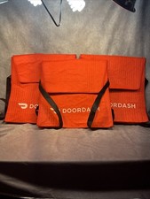 Lot of 3  DOORDASH  Large 19x19x5 Insulated Pizza Delivery Bag / Tote