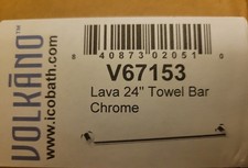 ICO Bath V67153 Lava 24" Towel Bar, Chrome