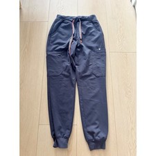 FIGS Technical Collection Pride Rainbow Jogger Scrub Pants Grey Womens XS