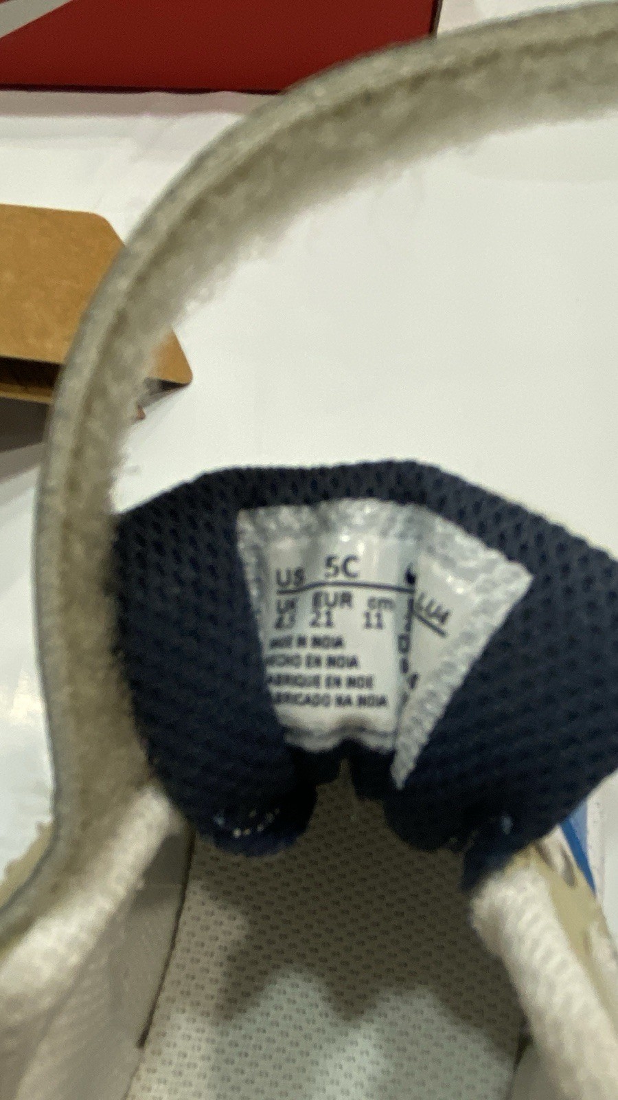 Size 5C Nike Court Borough Low Recraft TD Toddler thunder blu/White DV5458 124 thumbnail 4