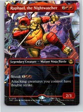 Magic the Gathering Borderless Raphael Nightwatcher Teenage Mutant Ninja Turtles