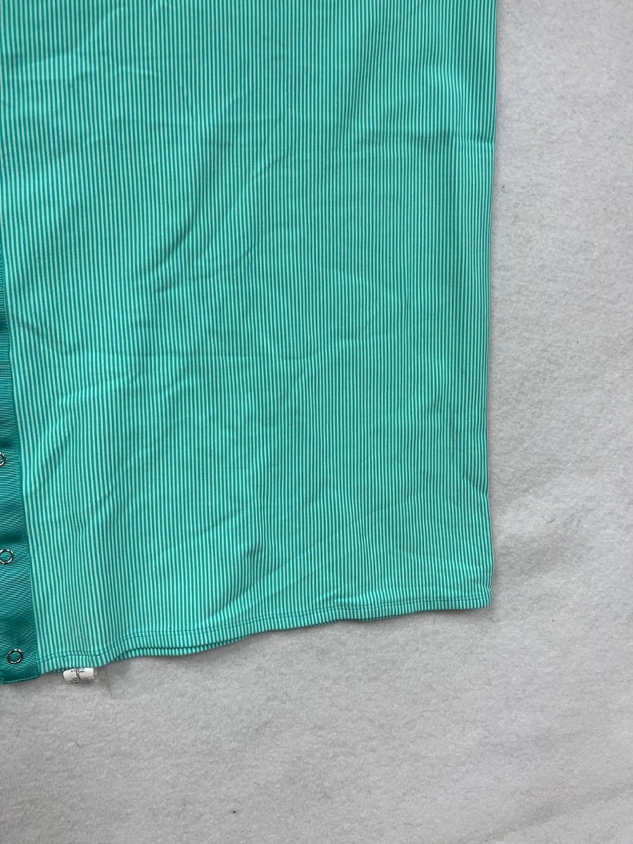 Lululemon O/S Green Striped Infinity Scarf #8693 View 5