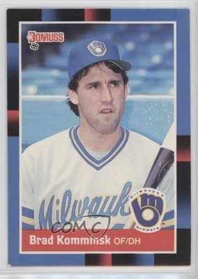 1988 Donruss Brad Komminsk (Last Line Begins with The) #583 0kz8