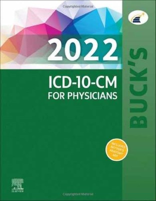 Buck's 2022 ICD-10-CM for Physicians - Spiral-bound, by Elsevier - Very Good