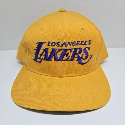 80s LA Lakers Sports Specialties THE PRO Script Hat Wool MADE IN