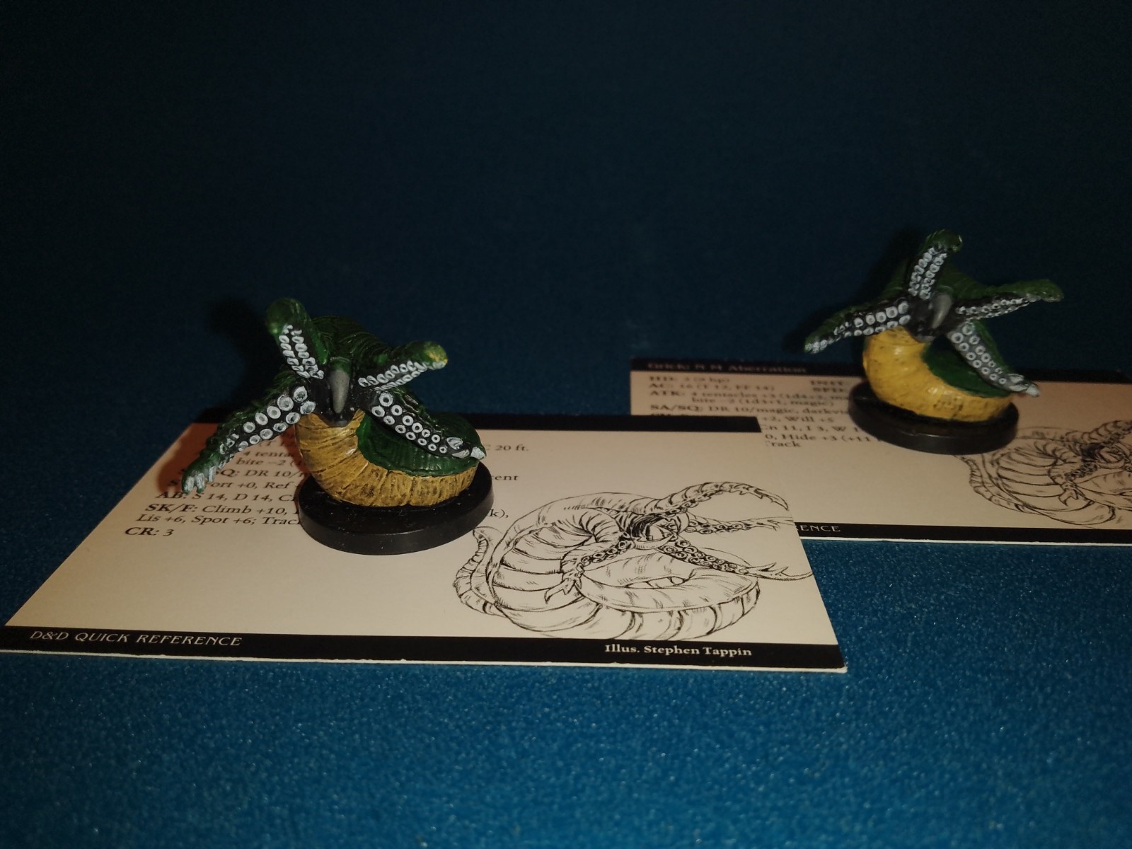 Grick (#51/72) Miniatura + card/carta Dungeons & Dragons D&D WIZARDS