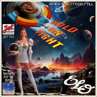 7'' ELECTRIC LIGHT ORCHESTRA Hold On Tight/When Time Stood Still JET '81 like NEW