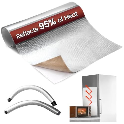 Heat Shield Automotive Aluminum Reflects 95% of 24" x 12" x 0.03" Silver