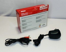RetroDuo Portable V2 - SNES Bundle - Games, Controllers, Adapter, Cords - Tested