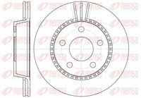 2X Bremsscheibe Remsa 6356.10 FüR Audi C3 4D2 4D8 100 A8 200 269Mm D2 Avant 445