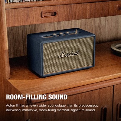 Marshall Acton III Bluetooth Speaker System (Midnight Blue) | eBay