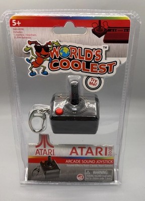 WORLD'S COOLEST ATARI 2600 ARCADE SOUND JOYSTICK KEYCHAIN BRAND NEW SHIPS FAST 