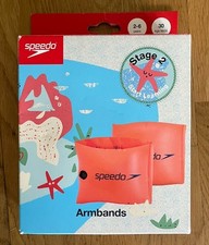 SPEEDO Stage 2  Swimming Armbands New in Box age 2-6 years 