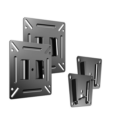 Monitor Wall Mount 14 24 Inch VESA 100x100mm to 30lbs RV Camper TV Bracket Black