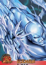 Vintage 1996 Fleer  X-Men #7 Iceman