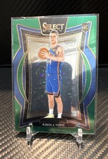 2024-25 Select NIKOLA TOPIC Green Stars Prizm Rookie RC #89 SP! *Thunder