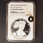 2011  W Silver American Eagle NGC PF70 Ultra Cameo Everest SELECTION G1762
