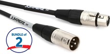 JUMPERZ JBM-25 Blue Line Microphone Cable - 25 foot 2-pack 