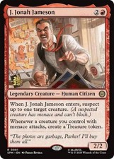J. Jonah Jameson -Foil Near Mint MTG Promos: Prerelease Cards
