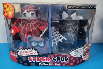 Mr Potato Head Spiderman 3 Spider Spud Collector Set New Sealed