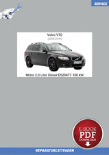 Ebook Volvo V70 (08-16) Reparaturanleitung Motor 2,0 L Diesel 100 kW D5204T7