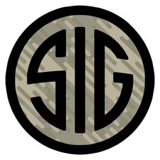Sig Sauer Camo Circle Firearms Die Cut Sticker 5.5 Gun 1776 Also In 4