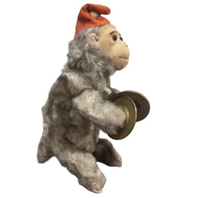 Vintage 1950 Max Carl Kunstlerschutz Wagner Wind-up Toy Monkey