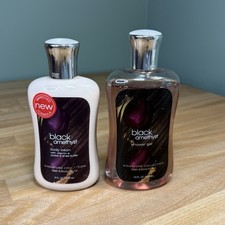 Bath  Body Works Black Amethyst Shower Gel Body Lotion Original Formula RETIRED