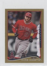 2014 Topps Mini Gold 39/63 Chris Iannetta #154 4ae