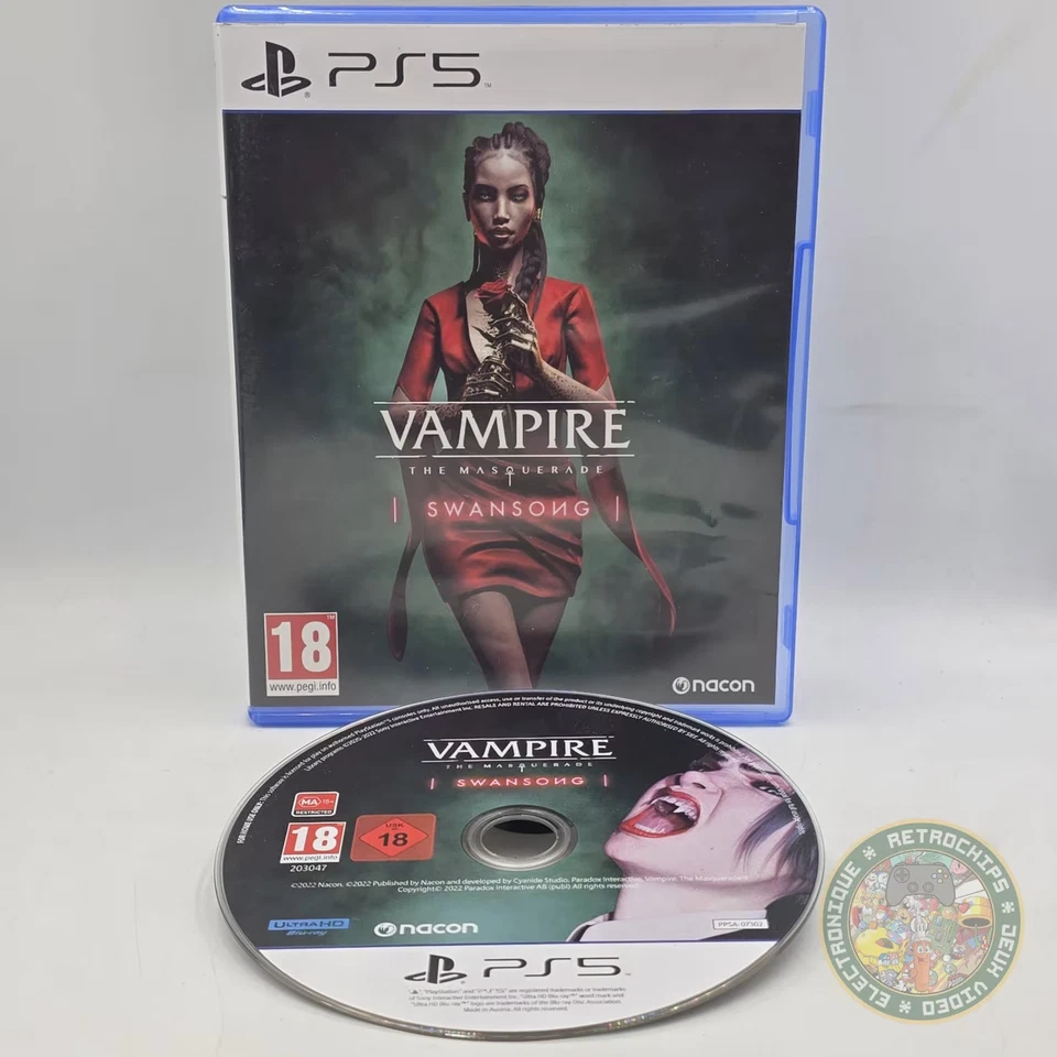 Vampire The Masquerade Swansong PS5, photo 1 sur 3